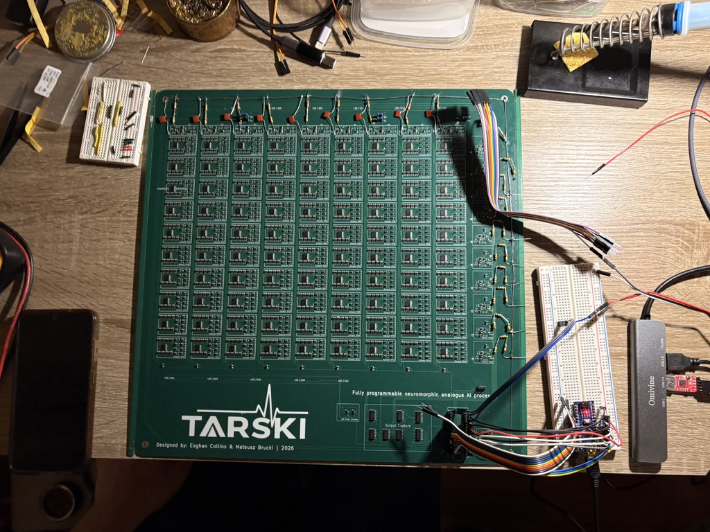 Tarski board on the test bench